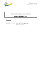 Liste délibérations